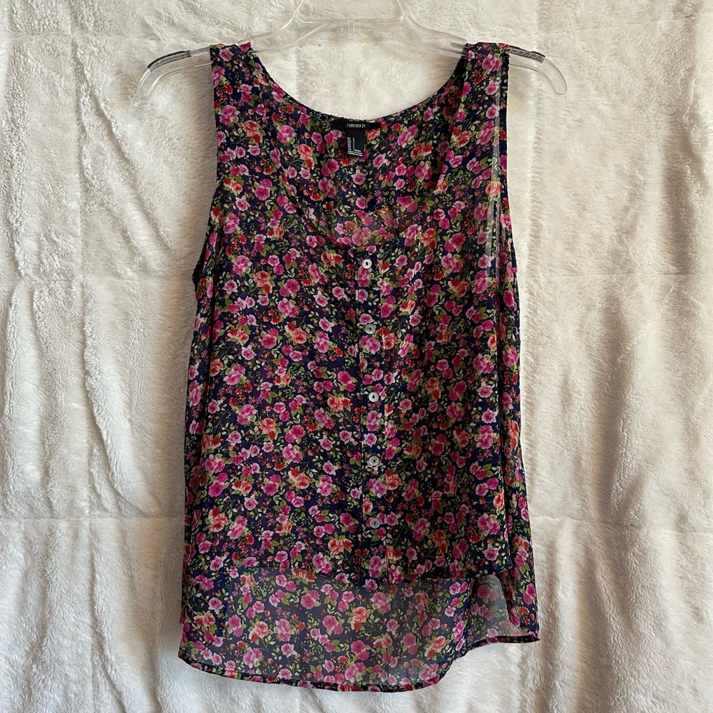 Floral Tank Top